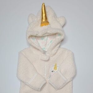Baby Gear 3-6 Months Baby Girl Footed Unicorn Bear Pajamas